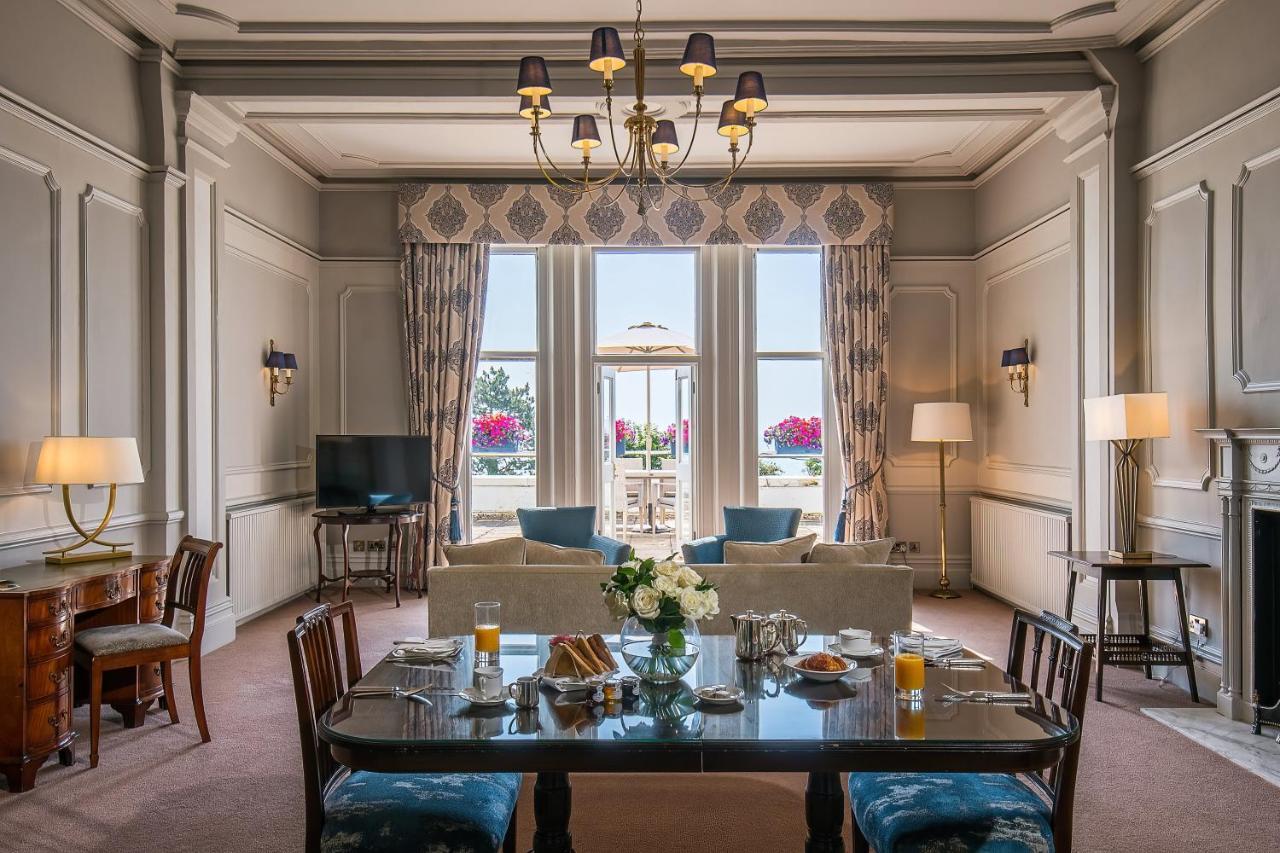 The Grand Hotel Eastbourne Eksteriør billede The interior of the suite