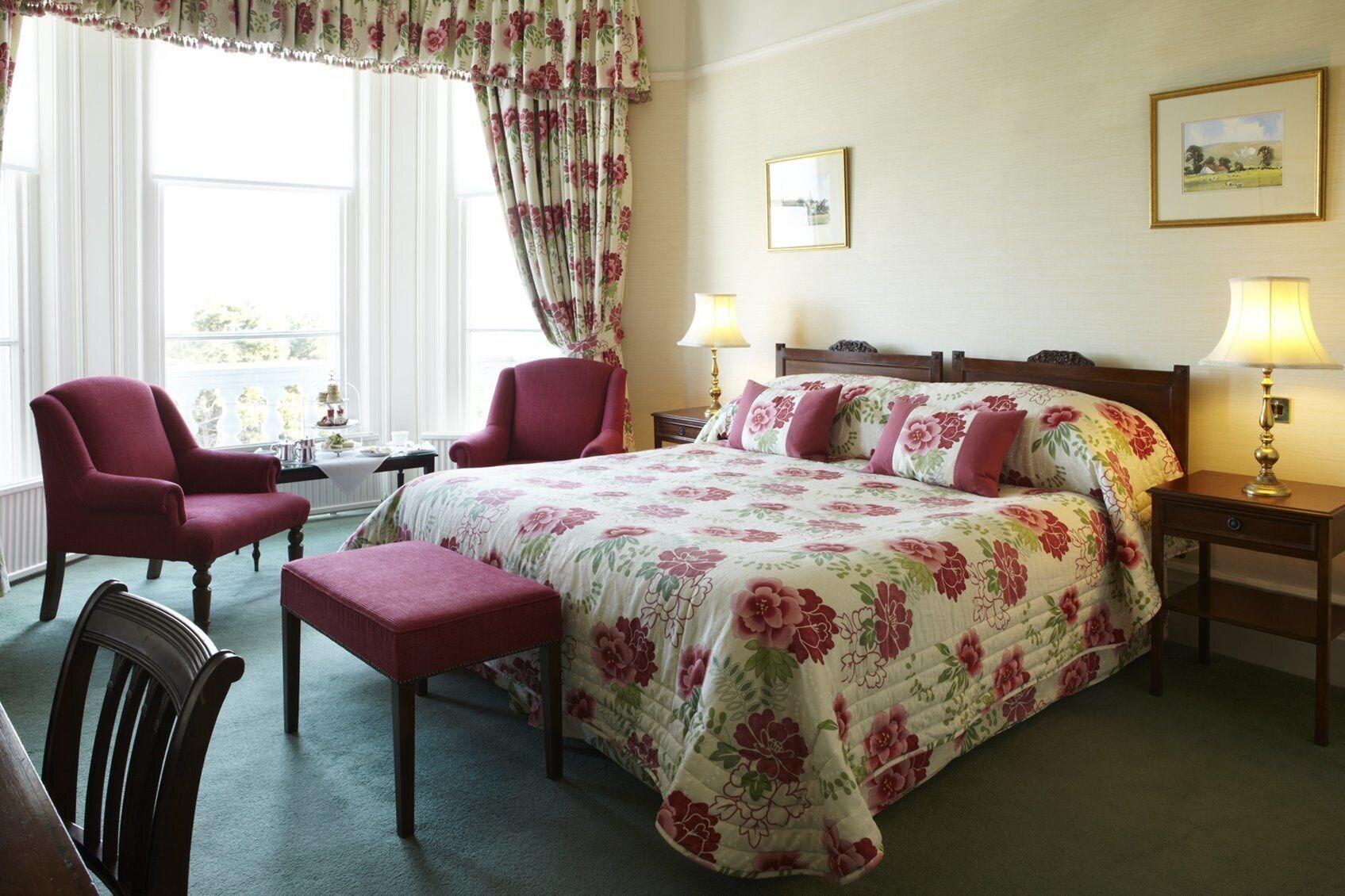 The Grand Hotel Eastbourne Eksteriør billede A bedroom at the hotel